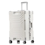 Letrend New 24 29 Inch Aluminium Frame Rolling Luggage Trolley Travel Bag 20Inch Women Men Boarding