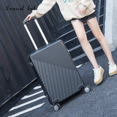 Travel Tale New Fashion Contracted  Rolling Luggage Spinner Brand Travel Suitcase 20"/22"/24"/26"