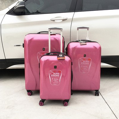 Travel Tale Super Light Pc 20/24/28 Inches Rolling Luggage Spinner Brand Travel Suitcase Fashion