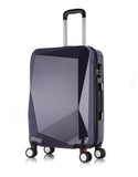 Travel Tale Bright Surface,Mirror, Simple, Cutting Style Pc Rolling Luggage Spinner Brand Travel