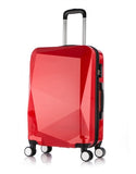 Travel Tale Bright Surface,Mirror, Simple, Cutting Style Pc Rolling Luggage Spinner Brand Travel
