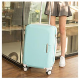 Abs+ Pc Brand Women 20"24"26" Inch Travel Luggage Trolley Suitcase Boarding Case Rolling Case On