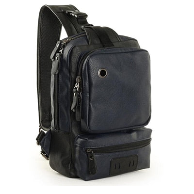Men Fashion Casual Chest Bag Messenger Crossbody Bag Handbag Single Should  Bags