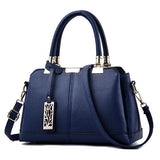 Hot Sale Leather Women Bag Tree Branches Metal Decor Handbags Lady Shoulder Crossbody Messenger Bag