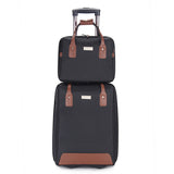 Wholesale!13 20Inches Nylon Travel Luggage Bags Set On Fixed Caster,Female&Male Mala De