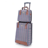 Wholesale!13 20Inches Nylon Travel Luggage Bags Set On Fixed Caster,Female&Male Mala De