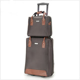 Wholesale!13 20Inches Nylon Travel Luggage Bags Set On Fixed Caster,Female&Male Mala De