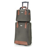 Wholesale!13 20Inches Nylon Travel Luggage Bags Set On Fixed Caster,Female&Male Mala De