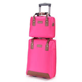 Wholesale!13 20Inches Nylon Travel Luggage Bags Set On Fixed Caster,Female&Male Mala De