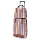 Wholesale!13 20Inches Nylon Travel Luggage Bags Set On Fixed Caster,Female&Male Mala De