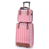 Wholesale!13 20Inches Nylon Travel Luggage Bags Set On Fixed Caster,Female&Male Mala De