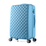 Wholesale!High Quality 22Inch Girl Lovely Abs+Pc Trolley Luggage Bag On Universal Wheels,Female