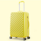 Wholesale!High Quality 22Inch Girl Lovely Abs+Pc Trolley Luggage Bag On Universal Wheels,Female