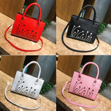 Woman Tote Casual Bags Crossbody Bag Printing Leather Handbag Shoulder Bag