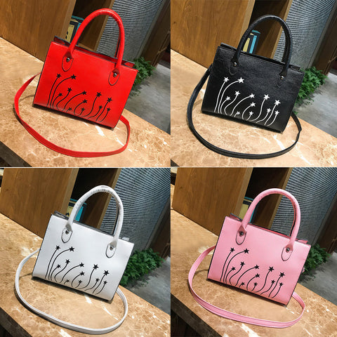 Woman Tote Casual Bags Crossbody Bag Printing Leather Handbag Shoulder Bag