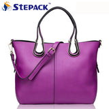 New Style G-Mersh Leather Women Bags Shoulder Handbag Cowhide Lash Package Thread Female Casual