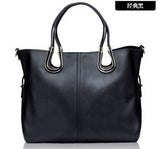 New Style G-Mersh Leather Women Bags Shoulder Handbag Cowhide Lash Package Thread Female Casual