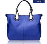 New Style G-Mersh Leather Women Bags Shoulder Handbag Cowhide Lash Package Thread Female Casual