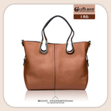 New Style G-Mersh Leather Women Bags Shoulder Handbag Cowhide Lash Package Thread Female Casual