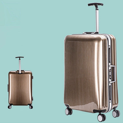 Business Travel Luggage Hardside Airplane Suitcase Spinner Wheels Carry On 20" 24" Inch Rolling