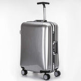 Business Travel Luggage Hardside Airplane Suitcase Spinner Wheels Carry On 20" 24" Inch Rolling