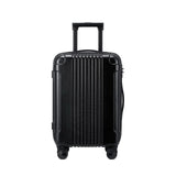 Just Star Stripe 3 Classic Color 100% Pc Spinner Tas Alloy Trolley Suitcase Men Tote Travel Luggage
