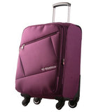 Travel Tale 20/24 Inch Rolling Luggage Spinner Brand Travel Suitcase Nylon Cloth Fabrics, Fashion