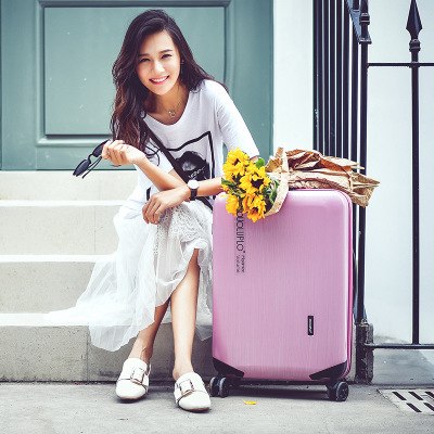 Travel Tale Durable And Contracted Pc 20/22/24/26 Inches Rolling Luggage Spinner Brand Travel