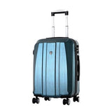 Compressive Abs+Pc 20/24/28 Inches Rolling Luggage Spinner Customs Lock Travel Suitcase Fashion