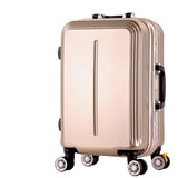 Aluminum Frame Trolley Luggage Male Female Bag Travel Universal Wheel Suitcase Luggage 20 24,High