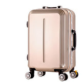 Aluminum Frame Trolley Luggage Male Female Bag Travel Universal Wheel Suitcase Luggage 20 24,High