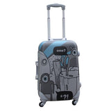 Travel Tale Personality Cartoon Graffiti 20/24/28 Inch Children Rolling Luggage Spinner Brand