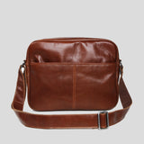 Lanspace Men'S Leather Messenger Bag Cross Body Bag New Design Shoulder Bags Leisure Handbag