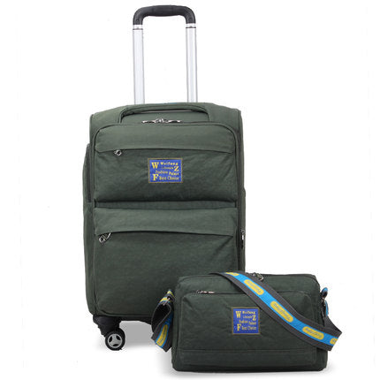 Ultra-Light Trolley Luggage Picture Box Large Capacity Universal Wheels Travel Luggage Bag,14