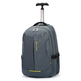 Letrend Large Capacity Oxford Travel Bag Men Password Rolling Luggage Men'S Backpack Suitcases