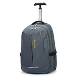 Letrend Large Capacity Oxford Travel Bag Men Password Rolling Luggage Men'S Backpack Suitcases