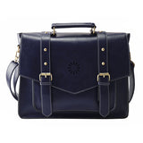 Ecosusi New Women Pu Leather Handbag High Quality Retro Women Messenger Bags Famous Designer