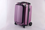 Travel Tale 21" 100% Pc Personality Cool Scooter Suitcase Carry On Spinner Wheel Multi-Function