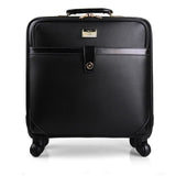 Travel Tale Business Affairs 100% Pvc Suitcase Carry On Spinner Wheel Travel Luggage