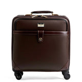 Travel Tale Business Affairs 100% Pvc Suitcase Carry On Spinner Wheel Travel Luggage
