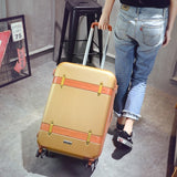 Travel Tale Classical Fashion  20/24/28 Inch Rolling Luggage Spinner Brand Travel Suitcase  Unisex