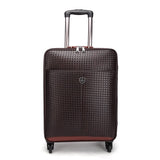 Travel Tale Fashion 16/20/24 Size 100%Pu Rolling Luggage Spinner Brand Travel Suitcase