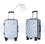 Travel Tale Fashion 3D Diamond Stone 20/24 Inch Size Pc Rolling Luggage Leisure Business Spinner