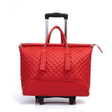 Travel Tale High Quality Fashion 16 Inch Waterproof Pu Rolling Luggage Spinner Brand Travel