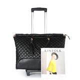 Travel Tale High Quality Fashion 16 Inch Waterproof Pu Rolling Luggage Spinner Brand Travel