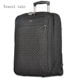 Travel Tale Fashion 18/20/22 Size 100% Nylon Rolling Luggage Spinner Brand Travel Suitcase