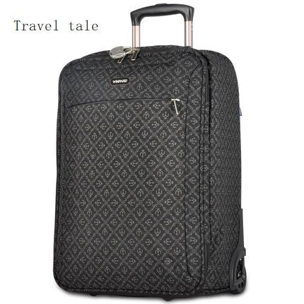 Travel Tale Fashion 18/20/22 Size 100% Nylon Rolling Luggage Spinner Brand Travel Suitcase