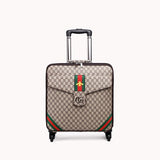 Travel Tale Fashion 16/20/24 Size 100%Pu Rolling Luggage Spinner Brand Travel Suitcase