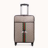 Travel Tale Fashion 16/20/24 Size 100%Pu Rolling Luggage Spinner Brand Travel Suitcase