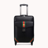 Travel Tale Fashion 16/20/24 Size 100%Pu Rolling Luggage Spinner Brand Travel Suitcase